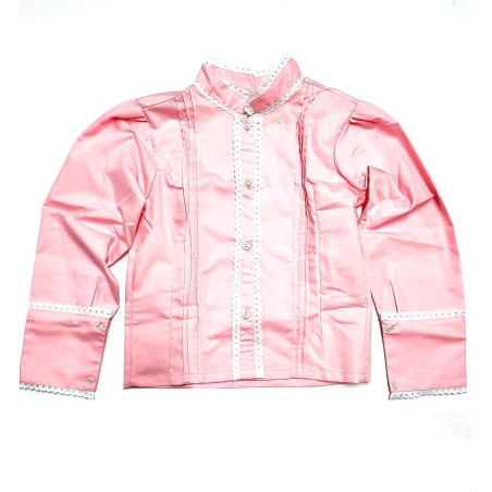 Blusa Hilandera Rosa claro Niña - Trajes Regionales