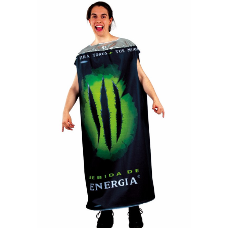 Disfraz de Bebida Energetica