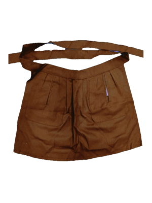 Delantal Bebe Aldeana Marron - Trajes Regionales Vascos