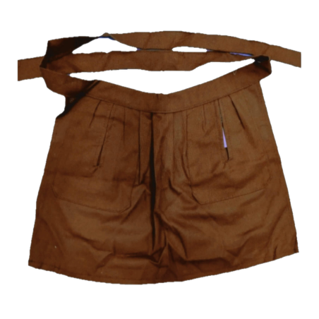 Delantal Bebe Aldeana Marron - Trajes Regionales Vascos