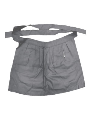 Delantal Aldeana Gris - Trajes Regionales Vascos