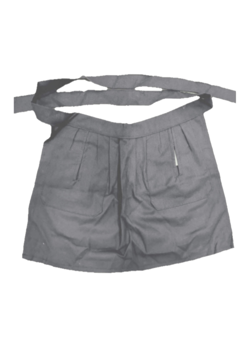 Delantal Aldeana Gris - Trajes Regionales Vascos