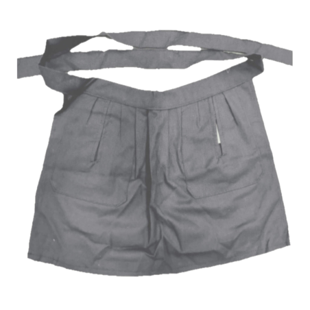 Delantal Aldeana Gris - Trajes Regionales Vascos