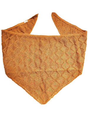Toquilla Ocre Punto Detalle - Trajes Regionales