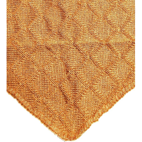 Toquilla Ocre Punto Detalle - Trajes Regionales