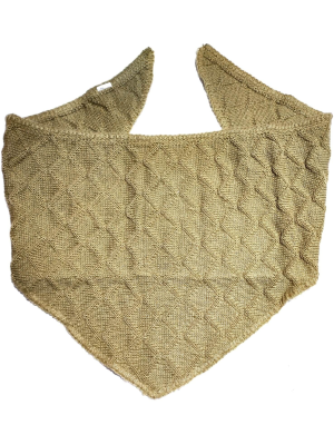 Toquilla Beige Punto Detalle - Trajes Regionales