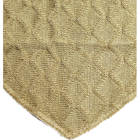 Toquilla Beige Punto Detalle - Trajes Regionales
