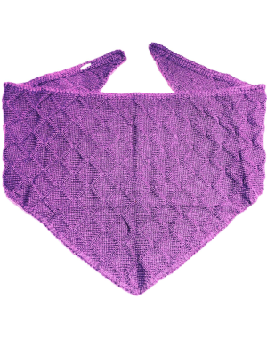 Toquilla Lila Punto Detalle - Trajes Regionales