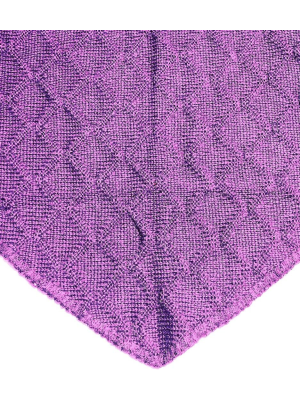 Toquilla Lila Punto Detalle - Trajes Regionales