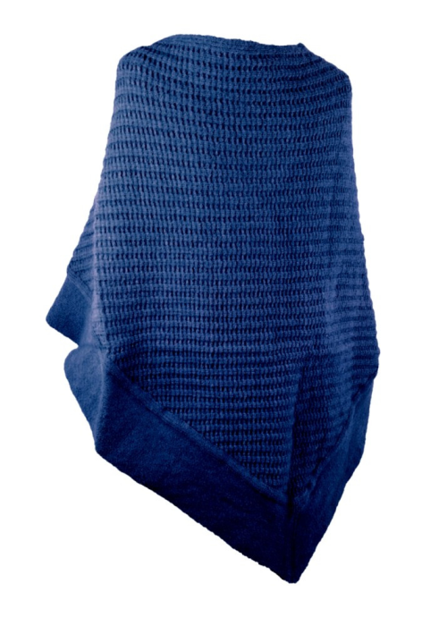 Shawl Pico Manta Grisa