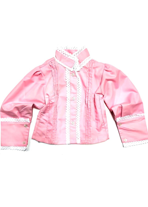 Blusa Hilandera Rosa Bebe - Trajes Regionales