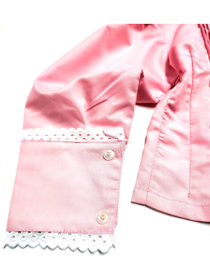 Blusa Hilandera Rosa Bebe - Trajes Regionales