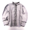 Blusa Hilandera Gris Mujer - Trajes Regionales
