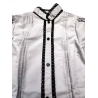 Blusa Hilandera Gris Mujer - Trajes Regionales