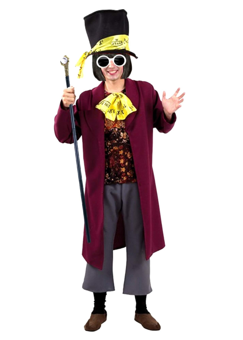 Disfraz de Willy Wonka adulto