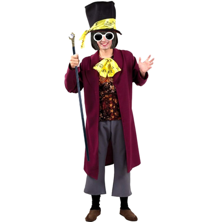 Disfraz de Willy Wonka adulto