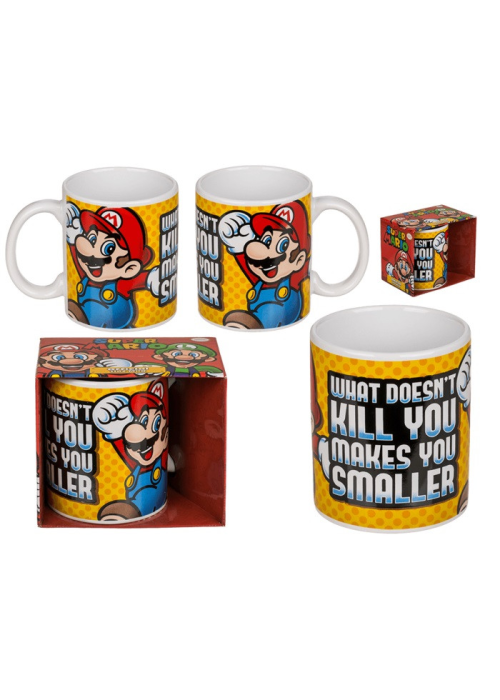 Taza Super Mario Makes You Smaller