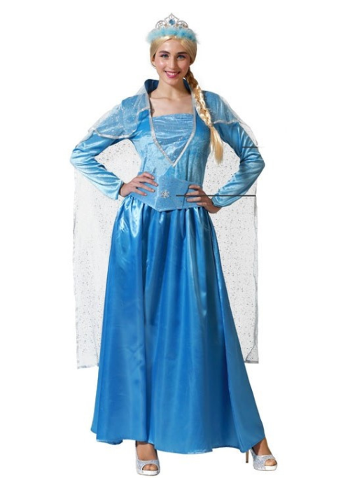 Disfraz de Princesa Azul  mujer