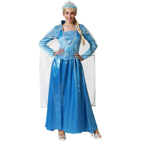 Disfraz de Princesa Azul  mujer