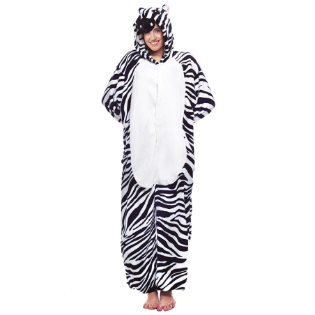Disfraz de Cebra Pijama Peluche