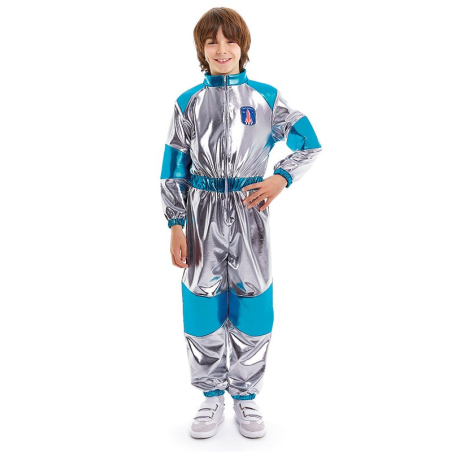Disfraz de Astronauta Plata Infantil