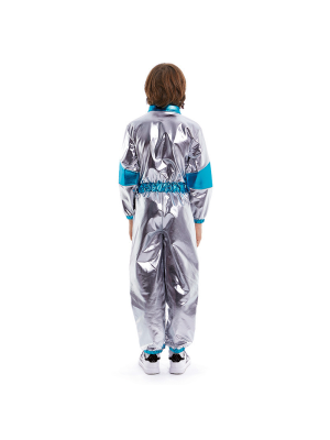 Disfraz de Astronauta Plata Infantil