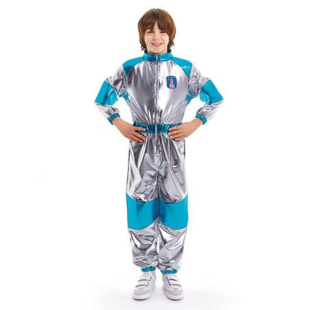 Disfraz de Astronauta Plata Infantil