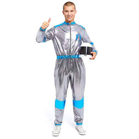 Disfraz De Astronautas plata Hombre - Disfraces Galacticos del Espacio