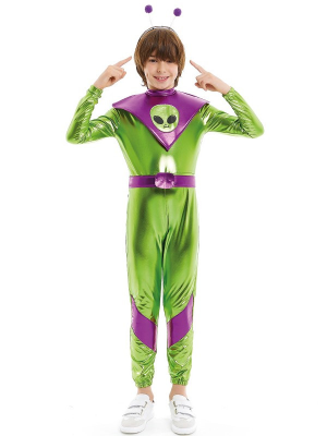 Disfraz de Galactico Verde Infantil