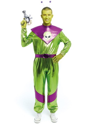 Disfraz de Galactico Verde