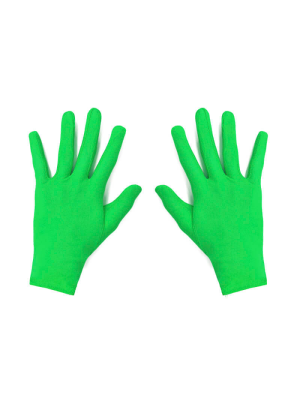 White gloves child