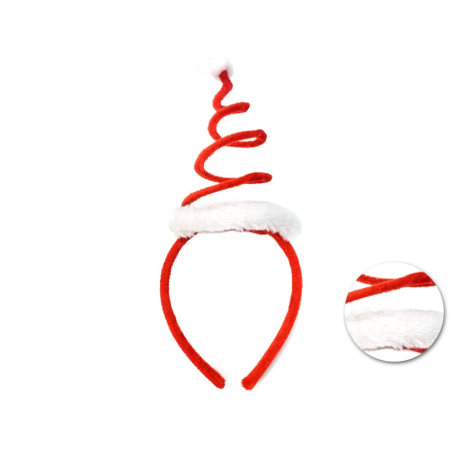 Diadema Gorros Noel con Muelles