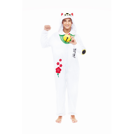 Disfraz de Gato Fortuna Pijama Peluche