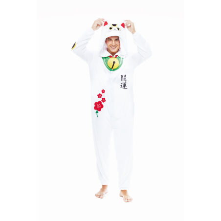Disfraz de Gato Fortuna Pijama Peluche