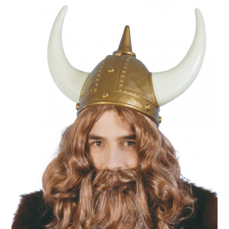 Casco Vikingo Grande - Complementos Barbaros y Vikingos