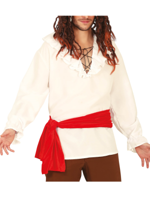 Camisa Pirata con Chorreras