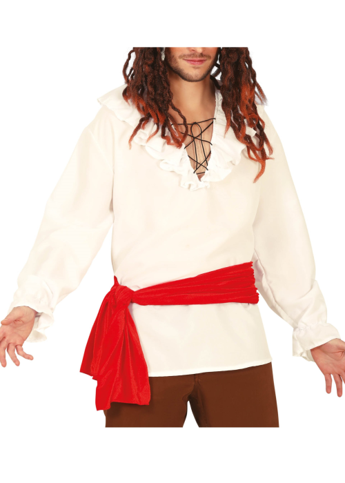 Camisa Pirata con Chorreras