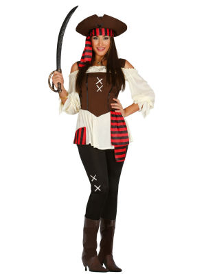 Disfraz de Piratesa Negra para Mujer