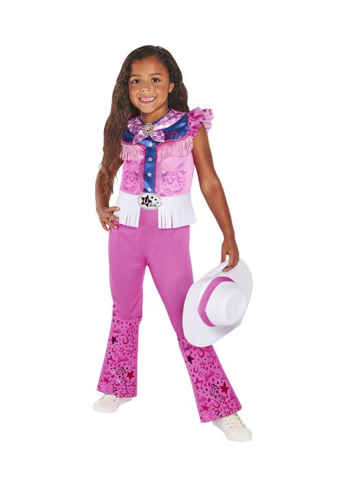 Disfraz de Barbie Vaquera Infantil