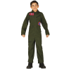 Disfraz de Aviador Verde Infantil.