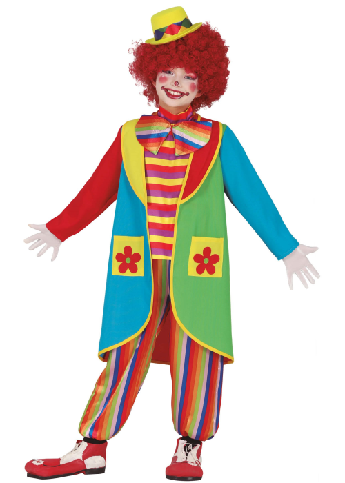 Clown arc de sant martí a nens
