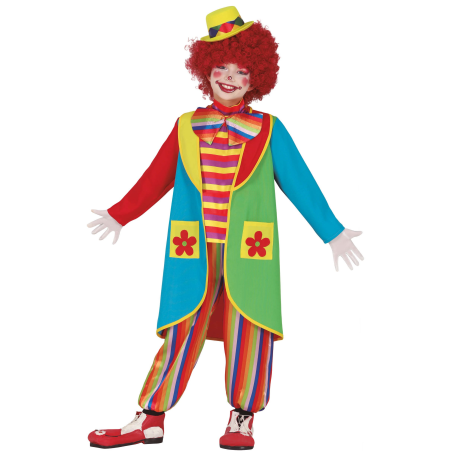 Clown arc de sant martí a nens