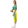 Disfraz de Jugadora de Rugby Verde
