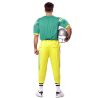 Disfraz de Quarterback Verde