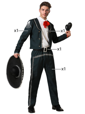 Disfraz de Mariachi para adulto