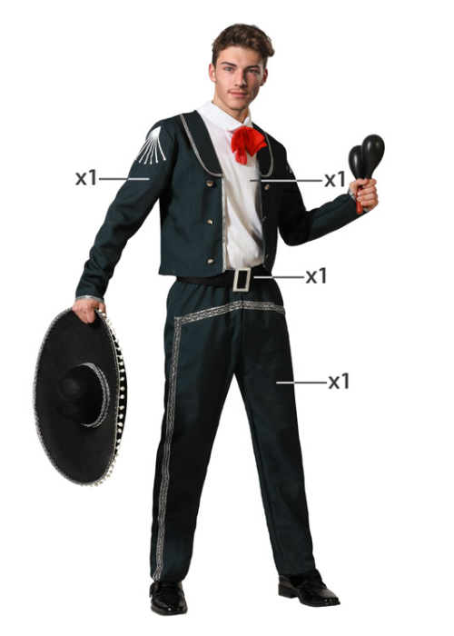 Disfraz de Mariachi para adulto