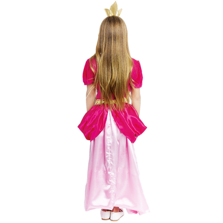 Disfraz de Princesa Rosa Videojuego Infantil