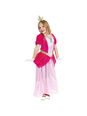 Disfraz de Princesa Rosa Videojuego Infantil