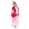 Disfraz de Princesa Rosa Videojuego Infantil