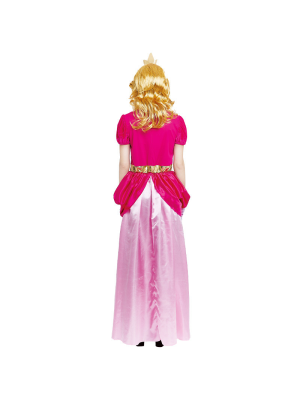 Disfraz de Princesa Rosa Videojuego
